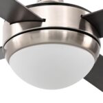 vidaXL Stropný ventilátor s osvetlením a diaľkovým ovládaním Ø 130 cm – Obrázok 7