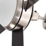 vidaXL Stropný ventilátor s osvetlením a diaľkovým ovládaním Ø 130 cm – Obrázok 8