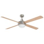vidaXL Stropný ventilátor s osvetlením a diaľkovým ovládaním Ø 130 cm – Obrázok 6