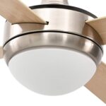 vidaXL Stropný ventilátor s osvetlením a diaľkovým ovládaním Ø 130 cm – Obrázok 7