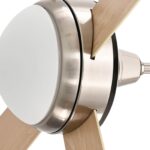 vidaXL Stropný ventilátor s osvetlením a diaľkovým ovládaním Ø 130 cm – Obrázok 8