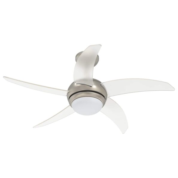 vidaXL Stropný ventilátor s osvetlením a diaľkovým ovládaním Ø 110 cm – Obrázok 3