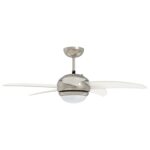 vidaXL Stropný ventilátor s osvetlením a diaľkovým ovládaním Ø 110 cm – Obrázok 5