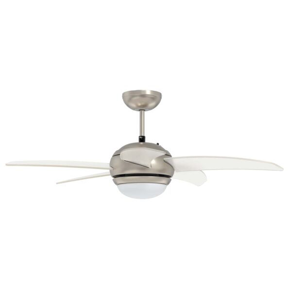 vidaXL Stropný ventilátor s osvetlením a diaľkovým ovládaním Ø 110 cm – Obrázok 5