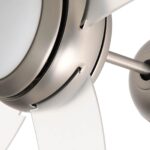 vidaXL Stropný ventilátor s osvetlením a diaľkovým ovládaním Ø 110 cm – Obrázok 8