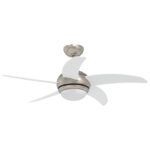 vidaXL Stropný ventilátor s osvetlením a diaľkovým ovládaním Ø 110 cm – Obrázok 4