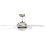 vidaXL Stropný ventilátor s osvetlením a diaľkovým ovládaním Ø 110 cm – Obrázok 5