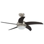 vidaXL Stropný ventilátor s osvetlením a diaľkovým ovládaním Ø 110 cm – Obrázok 4