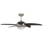 vidaXL Stropný ventilátor s osvetlením a diaľkovým ovládaním Ø 110 cm – Obrázok 5
