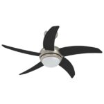 vidaXL Stropný ventilátor s osvetlením a diaľkovým ovládaním Ø 110 cm – Obrázok 3