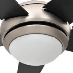 vidaXL Stropný ventilátor s osvetlením a diaľkovým ovládaním Ø 110 cm – Obrázok 7