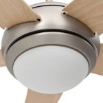 vidaXL Stropný ventilátor s osvetlením a diaľkovým ovládaním Ø 110 cm – Obrázok 7