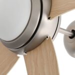 vidaXL Stropný ventilátor s osvetlením a diaľkovým ovládaním Ø 110 cm – Obrázok 8