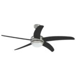 vidaXL Stropný ventilátor s osvetlením a diaľkovým ovládaním Ø 130 cm – Obrázok 5