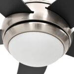 vidaXL Stropný ventilátor s osvetlením a diaľkovým ovládaním Ø 130 cm – Obrázok 7