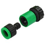 vidaXL Záhradná hadica 5-vrstvová Zelená a žltá 1 / 2'' 20 m PVC – Obrázok 3