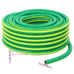 vidaXL Záhradná hadica 5-vrstvová Zelená a žltá 1 / 2'' 30 m PVC – Obrázok 6