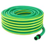 vidaXL Záhradná hadica 5-vrstvová Zelená a žltá 3 / 4'' 10 m PVC