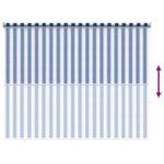 vidaXL Vonkajšia roleta s blokovaním UV žiarenia 90% 200 x 140 cm HDPE – Obrázok 9