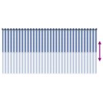 vidaXL Vonkajšia roleta s blokovaním UV žiarenia 90% 240 x 230 cm HDPE – Obrázok 9