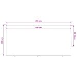 vidaXL Vonkajšia roleta s blokovaním UV žiarenia 90% 400 x 230 cm HDPE – Obrázok 13