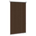 vidaXL Vonkajšia roleta s blokovaním UV žiarenia 90% Hnedá 60 x 140 cm – Obrázok 4