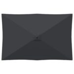 vidaXL Záhradný slnečník 200 x 300 cm Polyester Obdĺžnikový – Obrázok 4