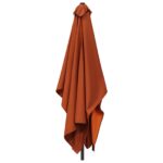 vidaXL Záhradný slnečník 200 x 300 cm Polyester Obdĺžnikový Tehlová – Obrázok 3
