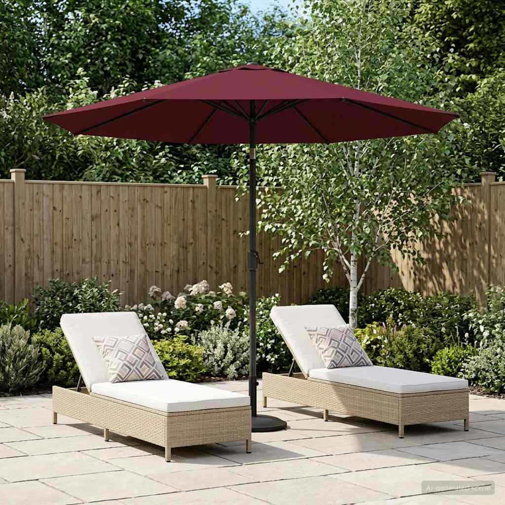 42036181_1.jpg vidaXL Záhradný slnečník 230 x 230 cm Polyester Obdĺžnikový – Obrázok 1