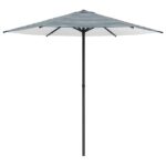 vidaXL Záhradný slnečník 230 x 230 cm Polyester Obdĺžnikový – Obrázok 2