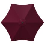 vidaXL Záhradný slnečník 270 x 270 cm Polyester Obdĺžnikový – Obrázok 4