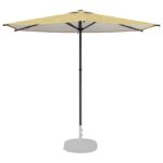 vidaXL Záhradný slnečník 270 x 270 cm Polyester Obdĺžnikový – Obrázok 3