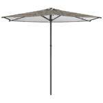 vidaXL Záhradný slnečník 270 x 270 cm Polyester Obdĺžnikový – Obrázok 2