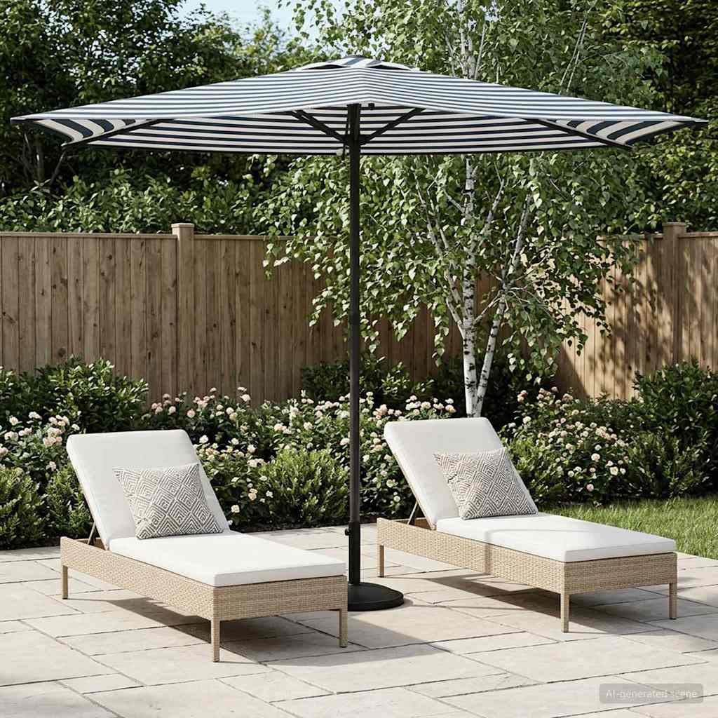 42036194_1.jpg vidaXL Záhradný slnečník 270 x 270 cm Polyester Obdĺžnikový – Obrázok 1
