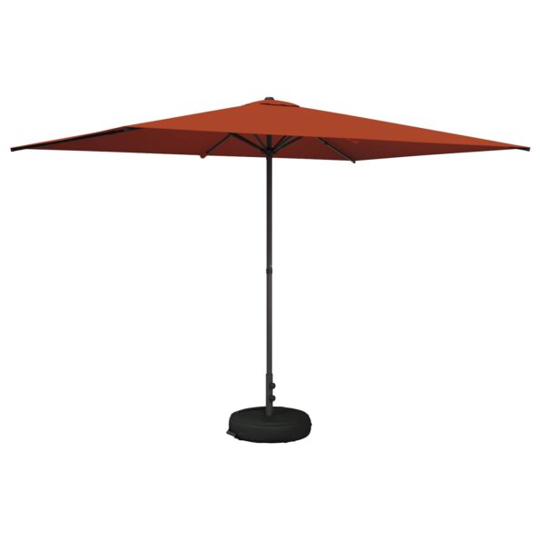 vidaXL Záhradný slnečník s podstavcom 200 x 300 cm Polyester – Obrázok 2