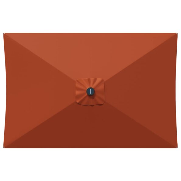 vidaXL Záhradný slnečník s podstavcom 200 x 300 cm Polyester – Obrázok 4