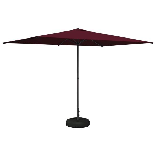 vidaXL Záhradný slnečník s podstavcom 200 x 300 cm Polyester – Obrázok 2