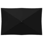 vidaXL Záhradný slnečník s podstavcom 200 x 300 cm Polyester – Obrázok 4