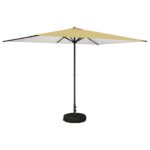 vidaXL Záhradný slnečník s podstavcom 200 x 300 cm Polyester – Obrázok 2
