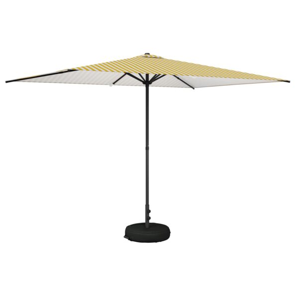 vidaXL Záhradný slnečník s podstavcom 200 x 300 cm Polyester – Obrázok 2