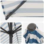 vidaXL Záhradný slnečník s podstavcom 200 x 300 cm Polyester – Obrázok 5