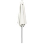 vidaXL Záhradný slnečník s podstavcom 230 x 230 cm Polyester – Obrázok 3