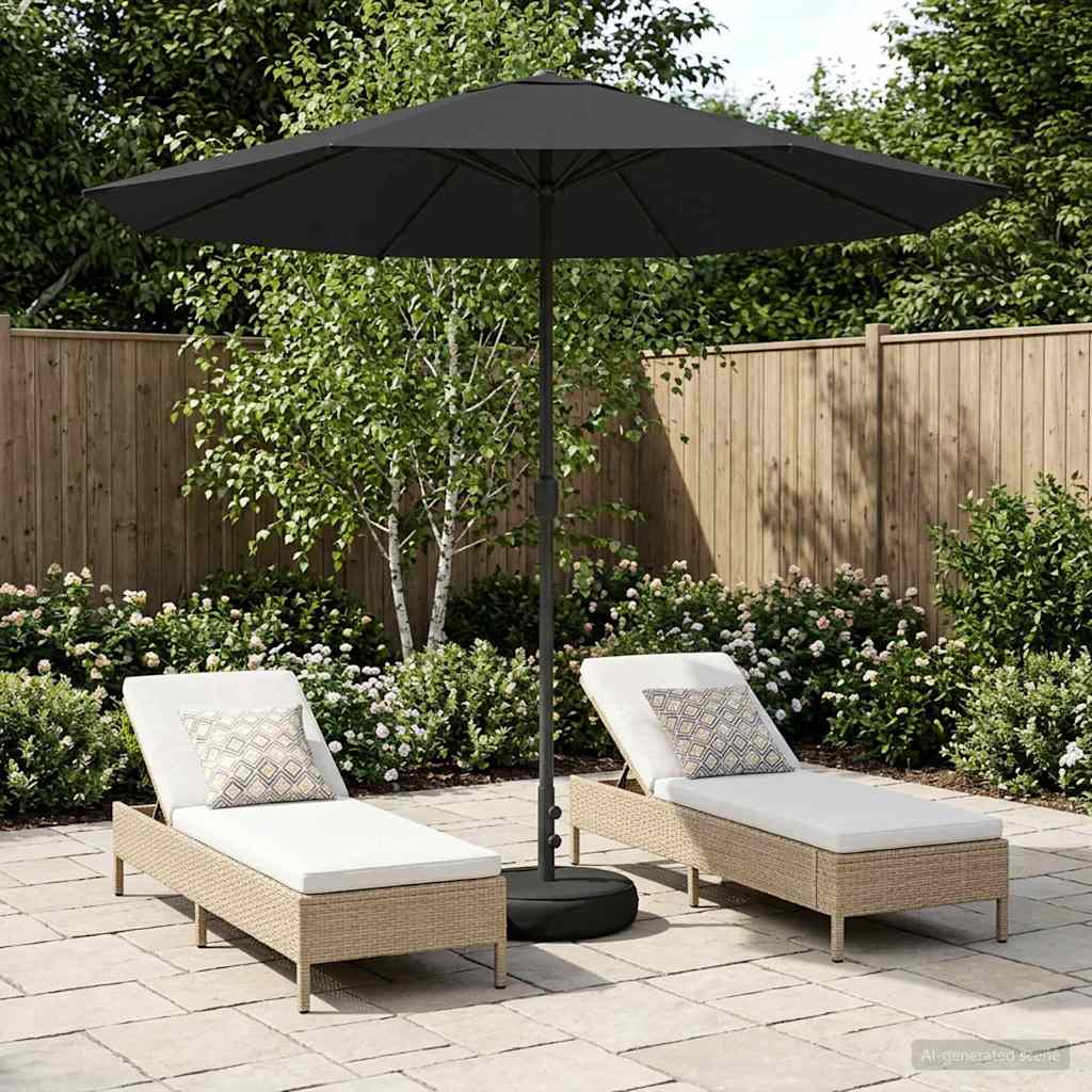 42036215_1.jpg vidaXL Záhradný slnečník s podstavcom 230 x 230 cm Polyester – Obrázok 1