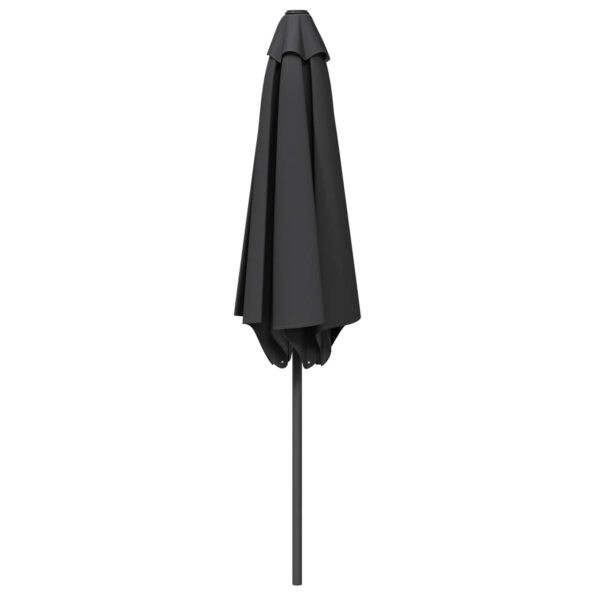 vidaXL Záhradný slnečník s podstavcom 230 x 230 cm Polyester – Obrázok 3