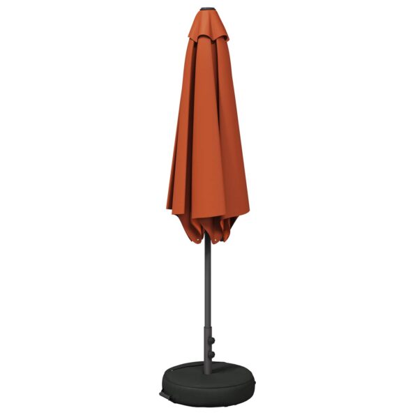 vidaXL Záhradný slnečník s podstavcom 230 x 230 cm Polyester – Obrázok 3