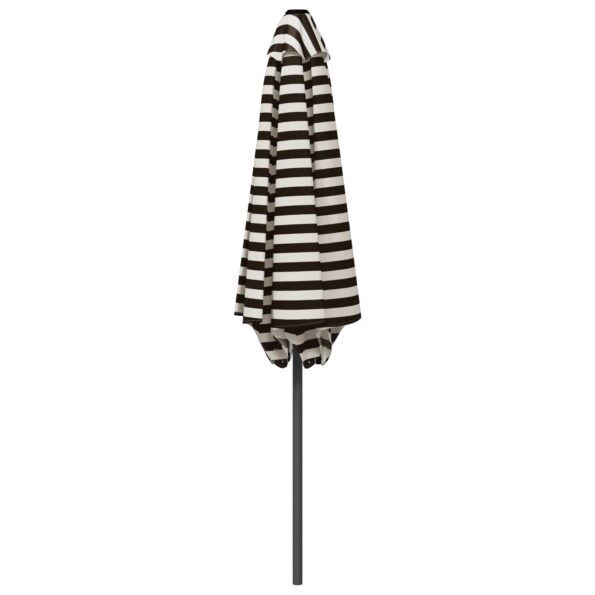 vidaXL Záhradný slnečník s podstavcom 230 x 230 cm Polyester – Obrázok 3