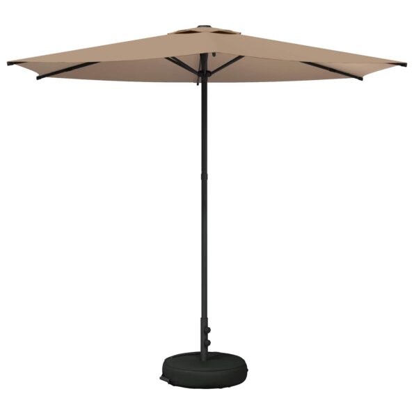 vidaXL Záhradný slnečník s podstavcom 270 x 270 cm Polyester – Obrázok 2