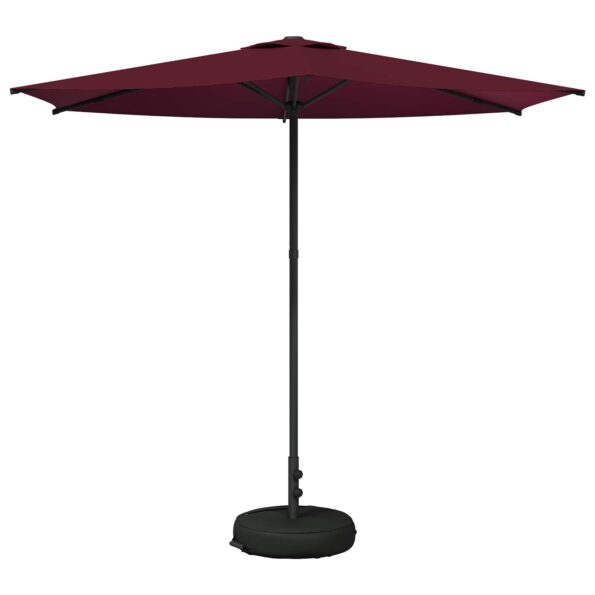 vidaXL Záhradný slnečník s podstavcom 270 x 270 cm Polyester – Obrázok 2