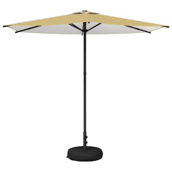 vidaXL Záhradný slnečník s podstavcom 270 x 270 cm Polyester – Obrázok 2