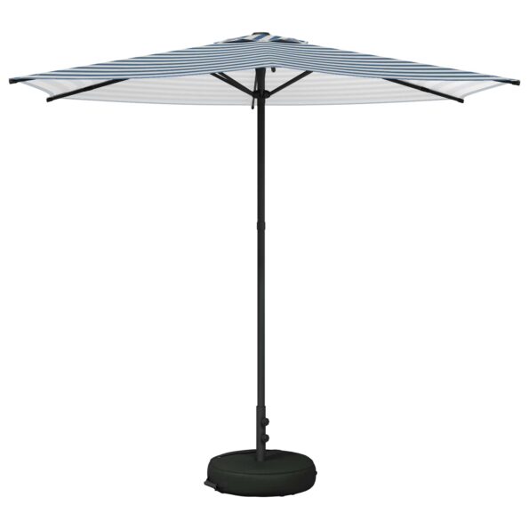 vidaXL Záhradný slnečník s podstavcom 270 x 270 cm Polyester – Obrázok 2